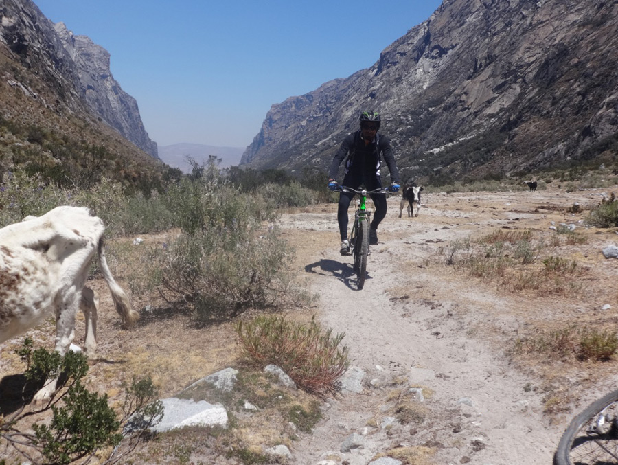 Mountain biking Huaraz