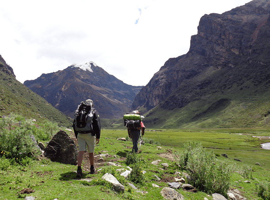  route Trekking quilcayhuanca